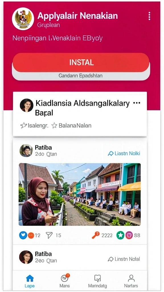 9win - Tampilan antarmuka yang menarik dan intuitif.