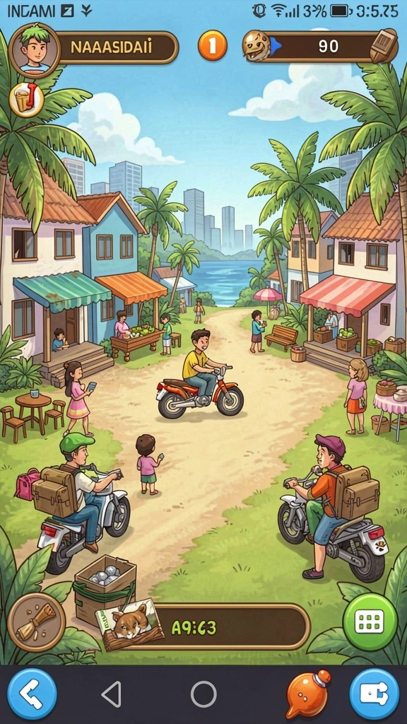 maktoto - Tampilan antarmuka yang user-friendly dan modern.