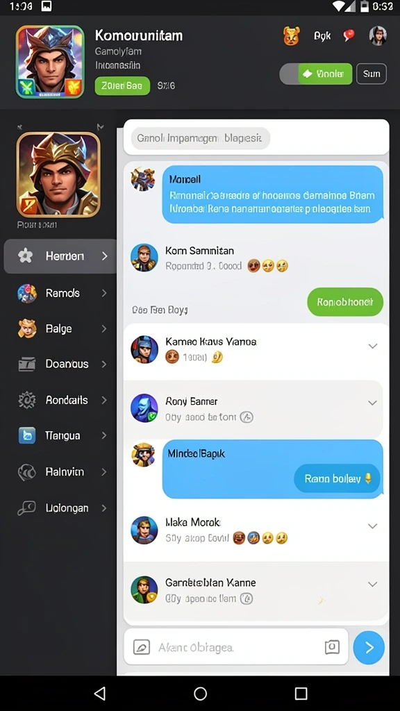ollo4d - Fitur multiplayer yang memungkinkan interaksi antar pemain.